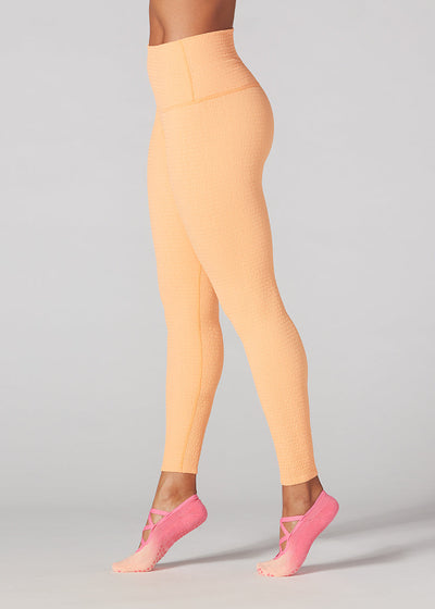 # Seersucker High Waisted 7/8 Leggings * | Bottoms > Leggings | Tavi – ToeSox | Tavi | Vooray