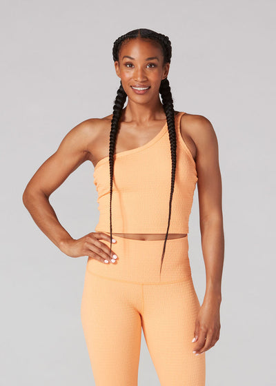 # Seersucker One Shoulder Bra * | Sports Bras | Tavi – ToeSox | Tavi | Vooray