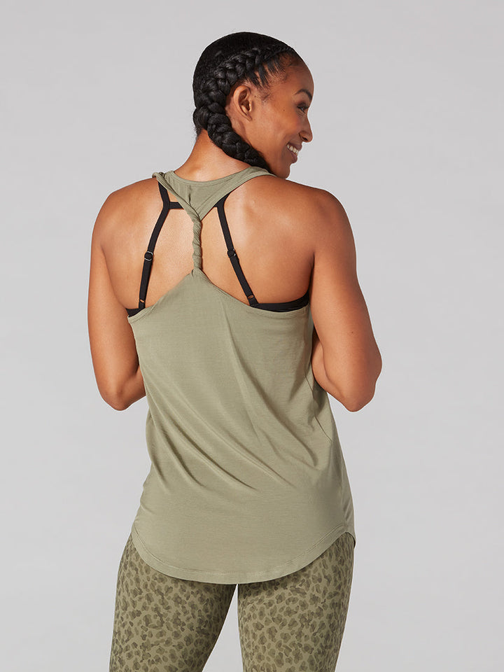 # Twisted Racerback Tank * | Tops > Tanks | Tavi – ToeSox | Tavi | Vooray