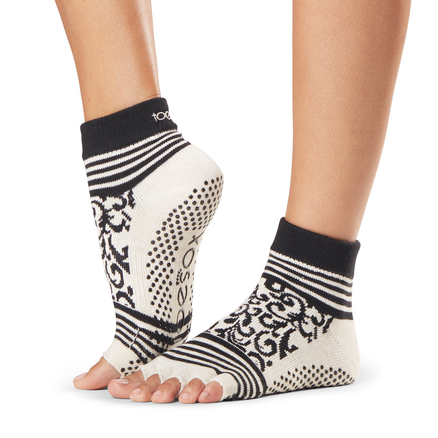 TOE SOX Full Toe Low Rise Grip Socks