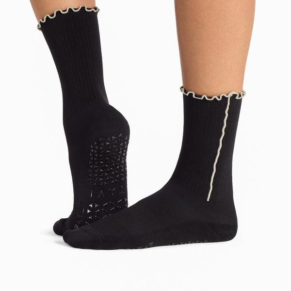 Kalea Ruffle Grip Socks | Socks > Grip | Tavi – Tavi Active