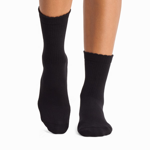 Kalea Scallop Grip Socks