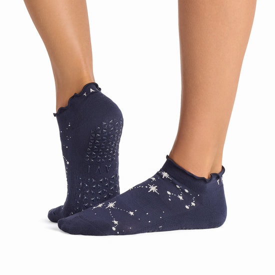 Cora Ruffle Grip Socks | Socks > Grip | Tavi – Tavi Active