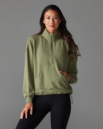 # Cozy Half Zip * | Tops > Jackets | Tavi – ToeSox | Tavi | Vooray