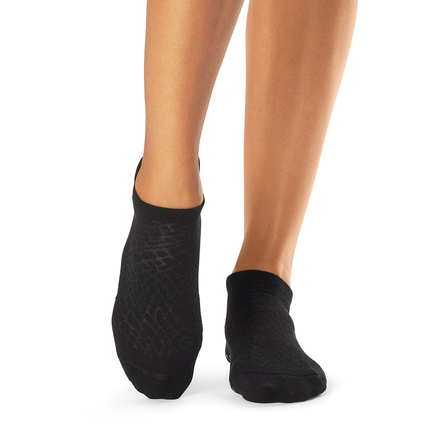 Tavi Grip Aria Slip-On Sock in Carbon Heather