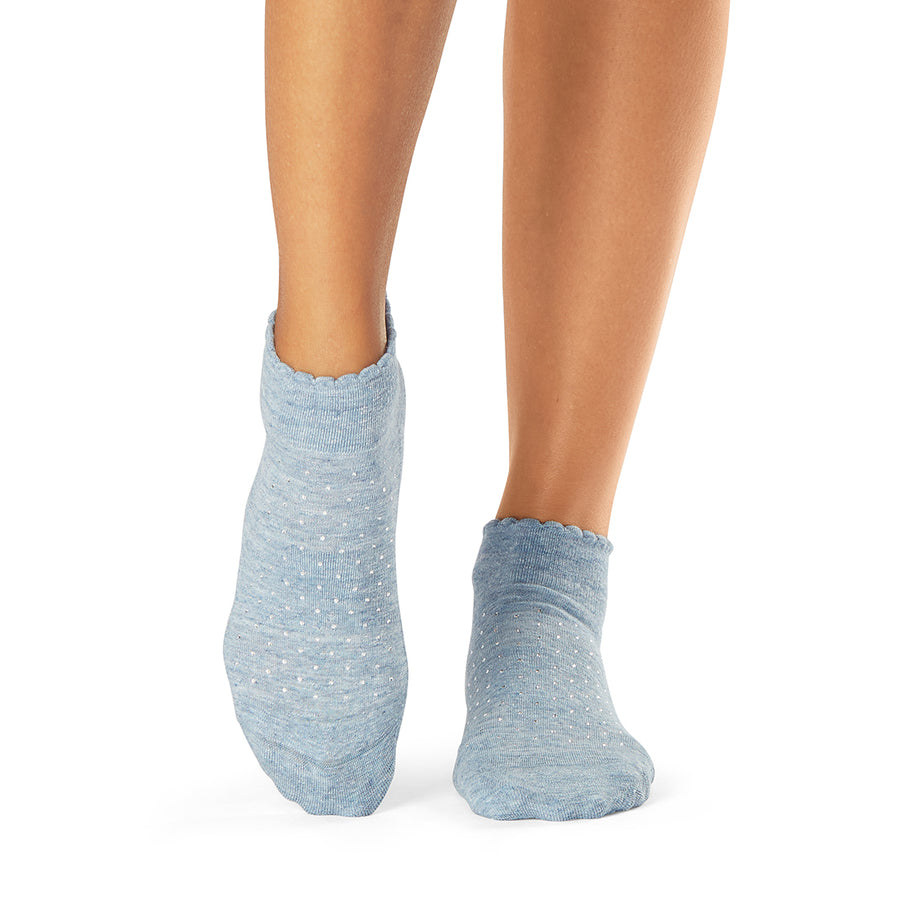 Blue Talia Ankle Sock