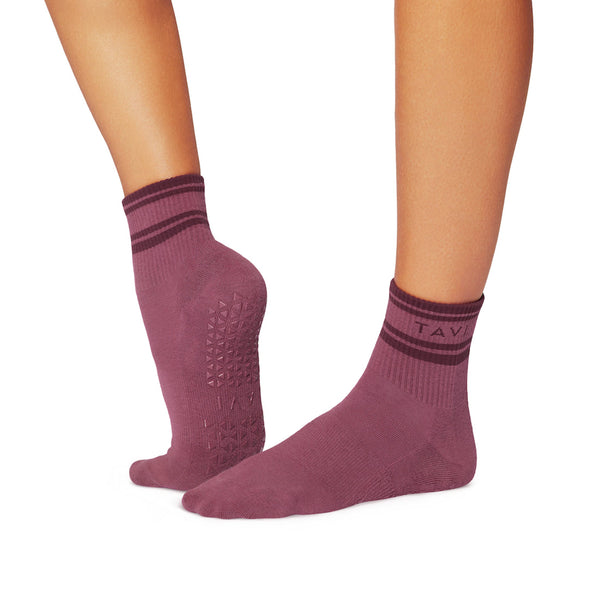Aria Grip Socks - Wake | Non-Slip Yoga & Barre Socks For Pilates – Wake – Tavi Active - View #6