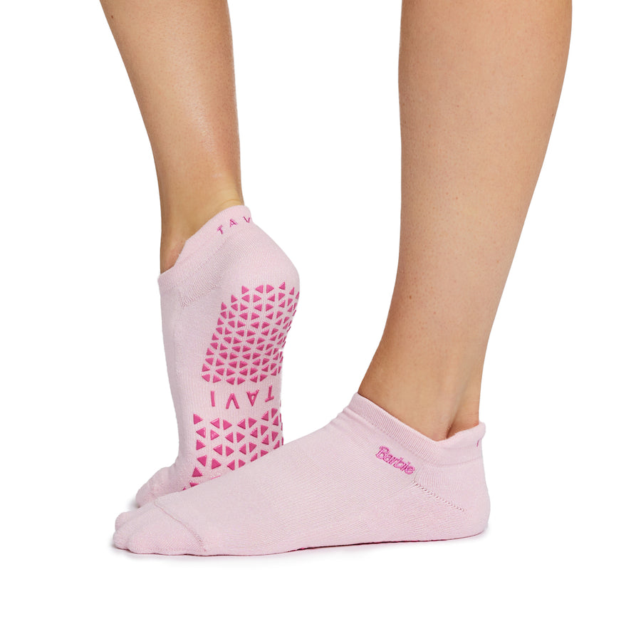 # Barbie Savvy Grip Socks * | Socks > Grip | Tavi – ToeSox | Tavi | Vooray