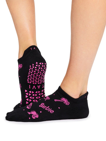 # Barbie Savvy Grip Socks * | Socks > Grip | Tavi – ToeSox | Tavi | Vooray