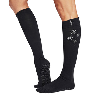 Full Toe Scrunch Knee High Grip Socks * | Leg Warmers | ToeSox – ToeSox | Tavi | Vooray