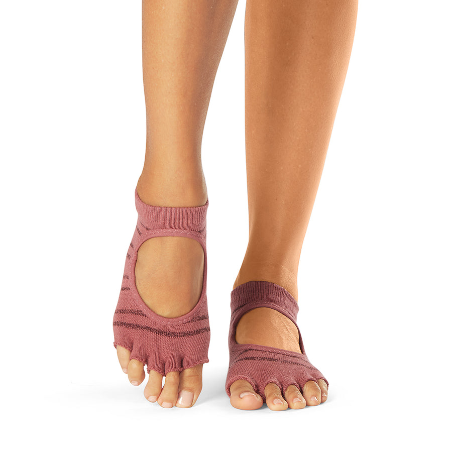 Toesox Grip Full Toe Bellarina - Charcoal Grey – Yogamatters