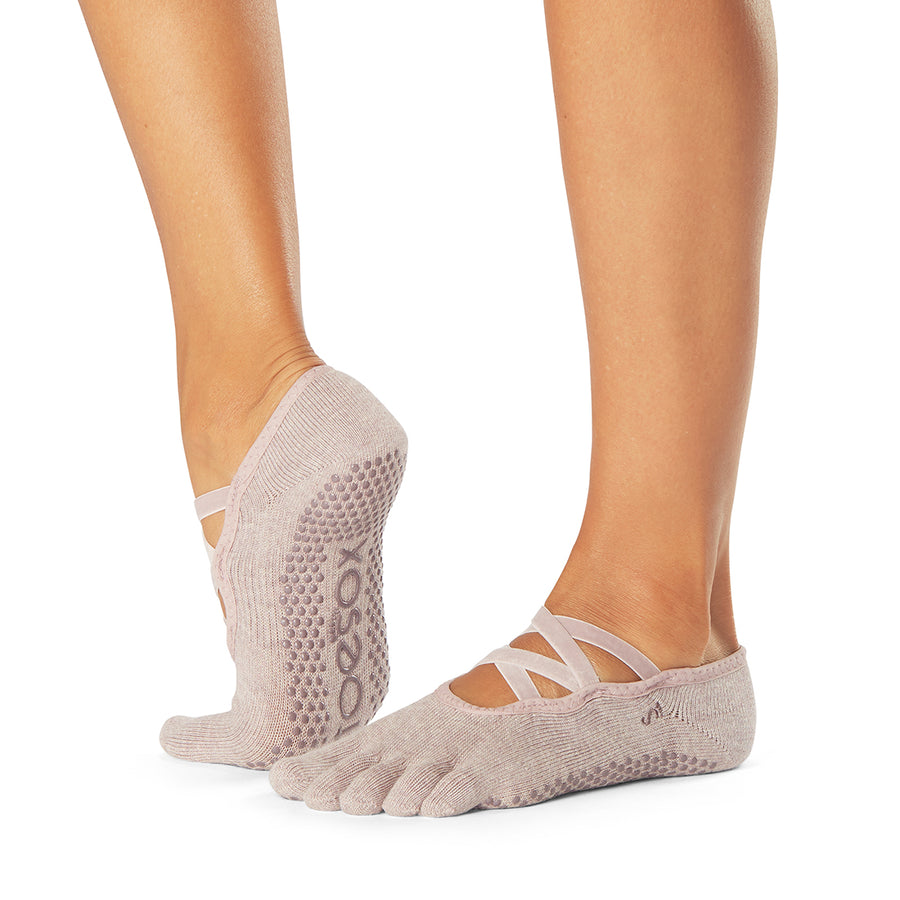 # Full Toe Elle Grip Socks | Socks > Grip | ToeSox – ToeSox | Tavi | Vooray