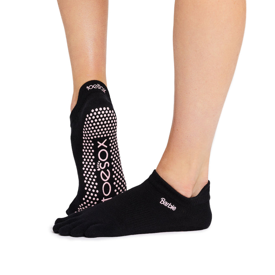 # Barbie Full Toe Low Rise Grip Socks * | Socks > Grip | ToeSox – ToeSox | Tavi | Vooray