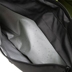 boost duffel matte black front pocket detail view athletic gym bag