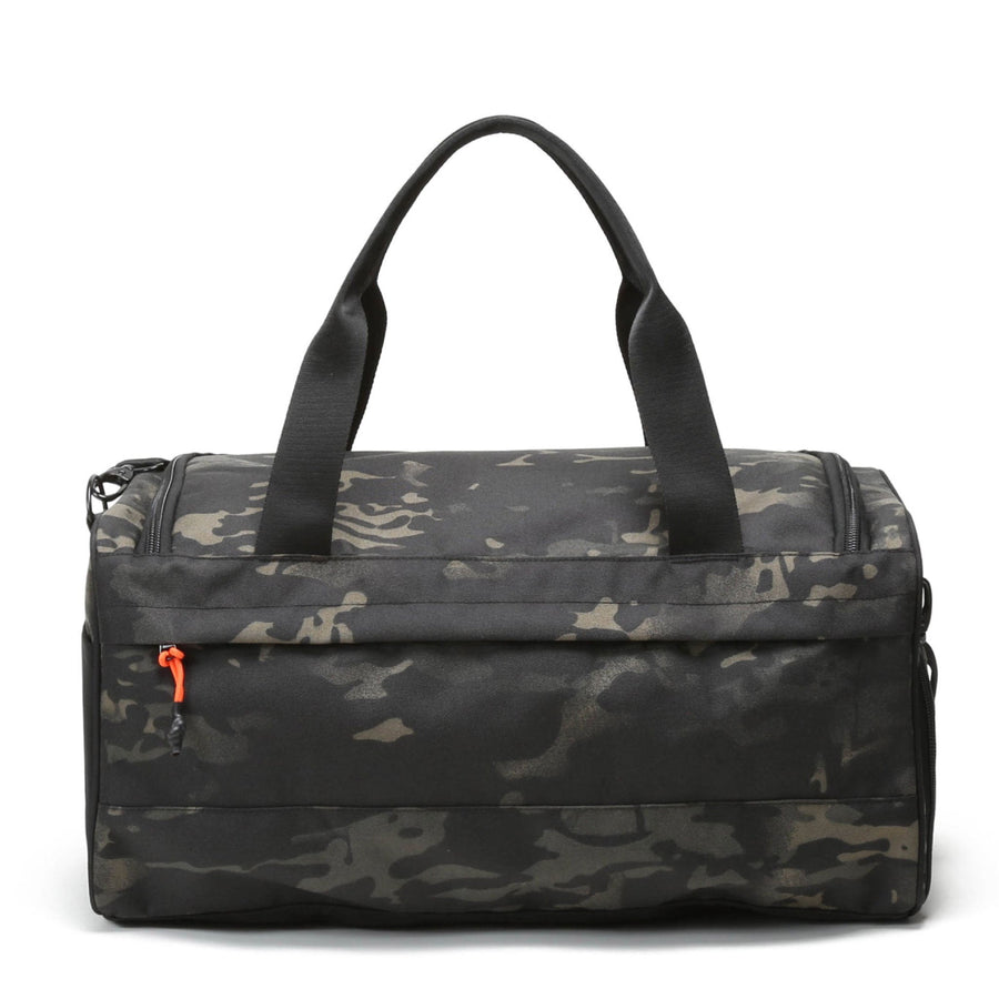boost xl duffel abstract camo back view athletic gym bag
