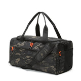 boost xl duffel abstract camo side view athletic gym bag