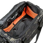 boost duffel abstract camo interior view athletic gym bag