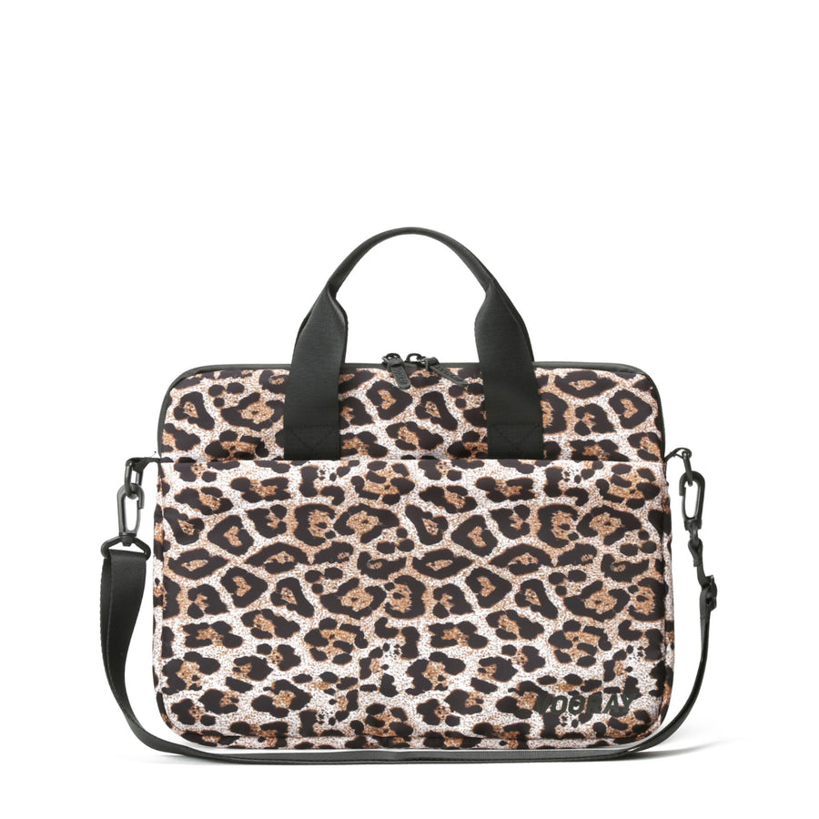 laptop sleeve cheetah front view everyday work commute