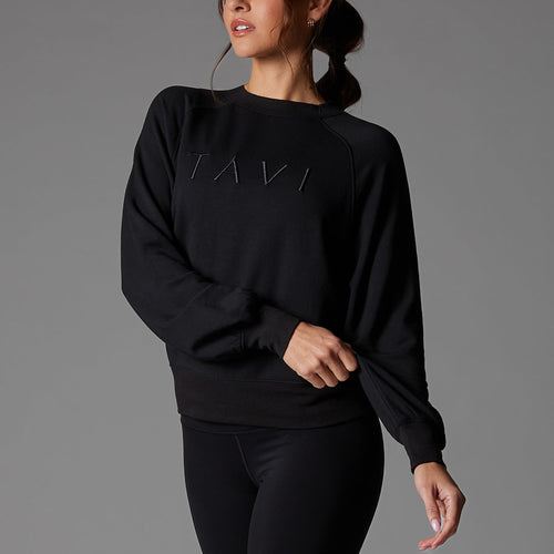 TaviLuxe® Ease Crew Sweatshirt | Tops > Sweaters & Hoodies | Tavi – Tavi Active