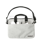 laptop sleeve heather gray feature view everyday work commute