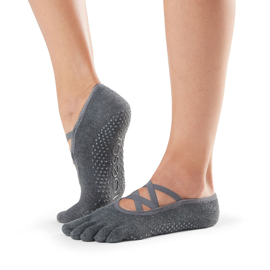 # Full Toe Elle Grip Socks | Socks > Grip | ToeSox – ToeSox | Tavi | Vooray