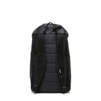 stride cinch backpack matte black back view gym school everyday