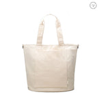 zoey tote natural cotton front view eco everyday cotton