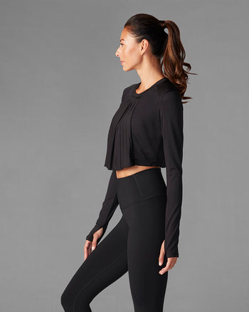 # Pleated Long Sleeve Top * | Tops > Long Sleeve | Tavi – ToeSox | Tavi | Vooray