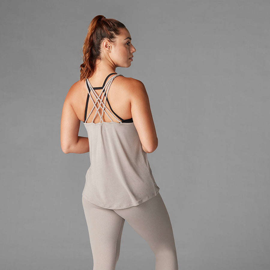 # Braided Strap Tank * | Tops > Tanks | Tavi – ToeSox | Tavi | Vooray