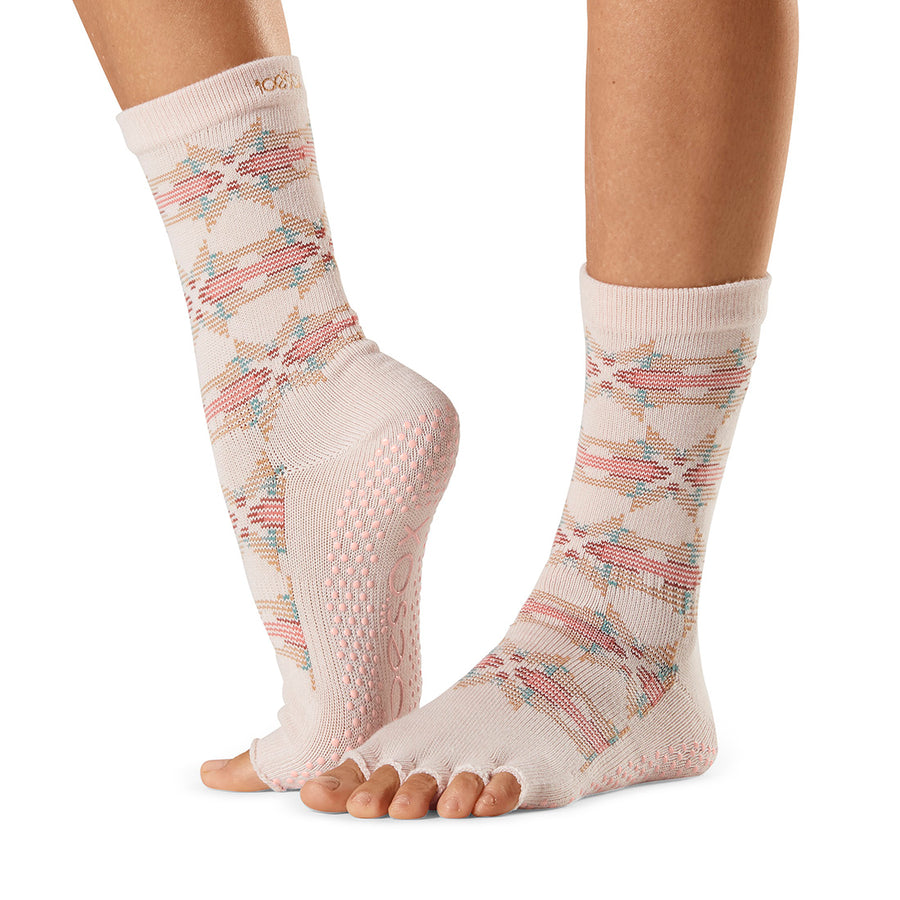 Half Toe Crew Grip Socks * – ToeSox, Tavi