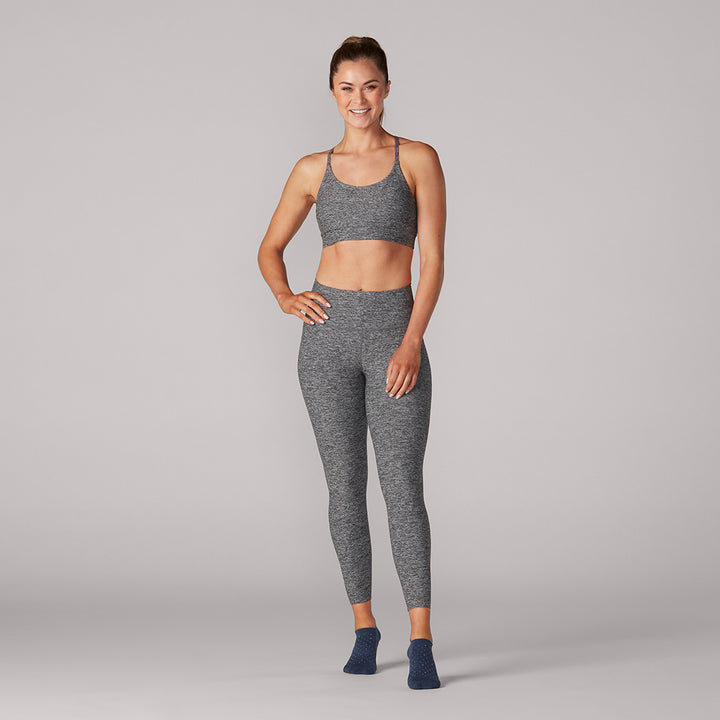 # Space Dye High Waisted 7/8 Leggings * | Bottoms > Leggings | Tavi – ToeSox | Tavi | Vooray