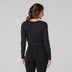 # Form Cropped Long Sleeve | Tops > Long Sleeve | Tavi – ToeSox | Tavi | Vooray
