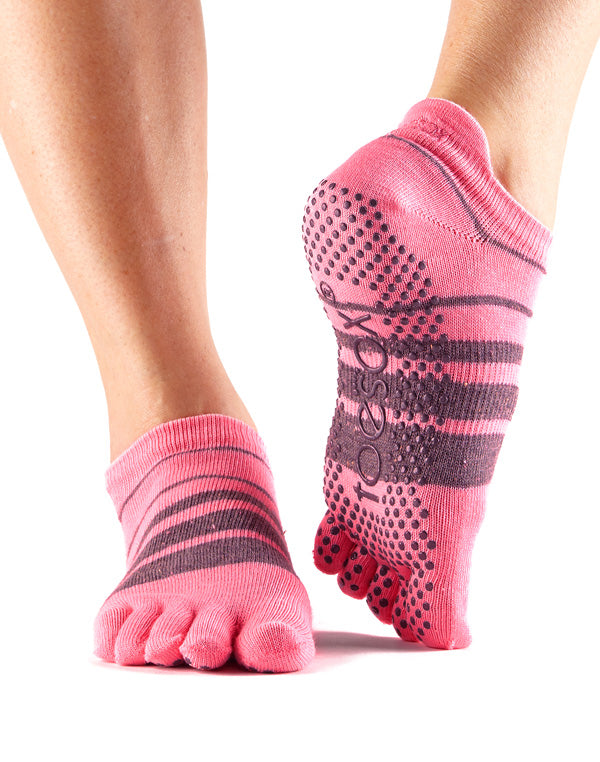 # Full Toe Low Rise Grip Socks * | Socks > Grip | ToeSox – ToeSox | Tavi | Vooray