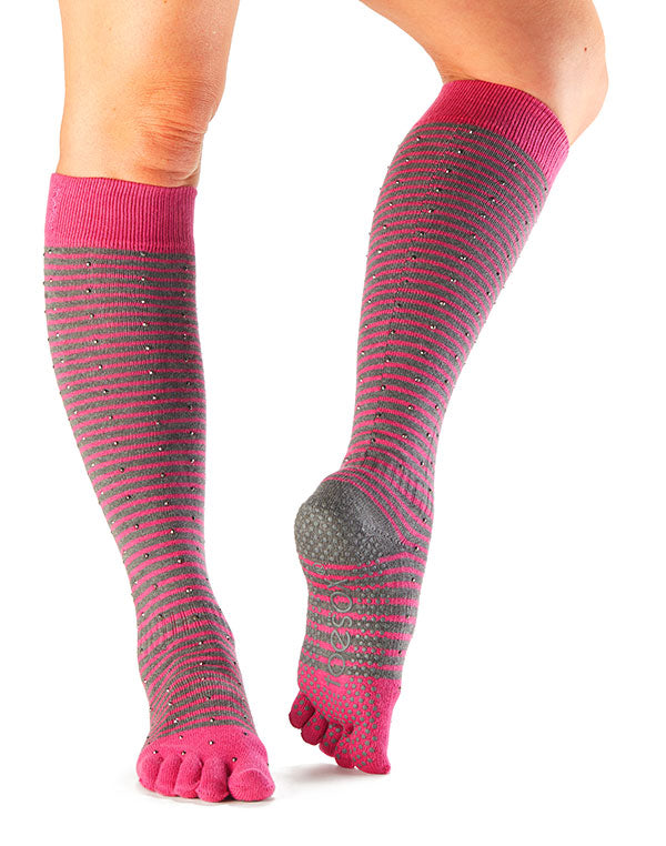 # Full Toe Scrunch Grip Socks * | Leg Warmers | ToeSox – ToeSox | Tavi | Vooray