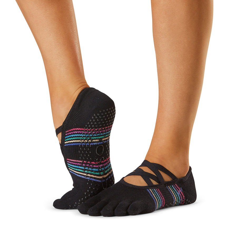 # Full Toe Elle Pride Grip Socks * | Socks > Grip | ToeSox – ToeSox | Tavi | Vooray