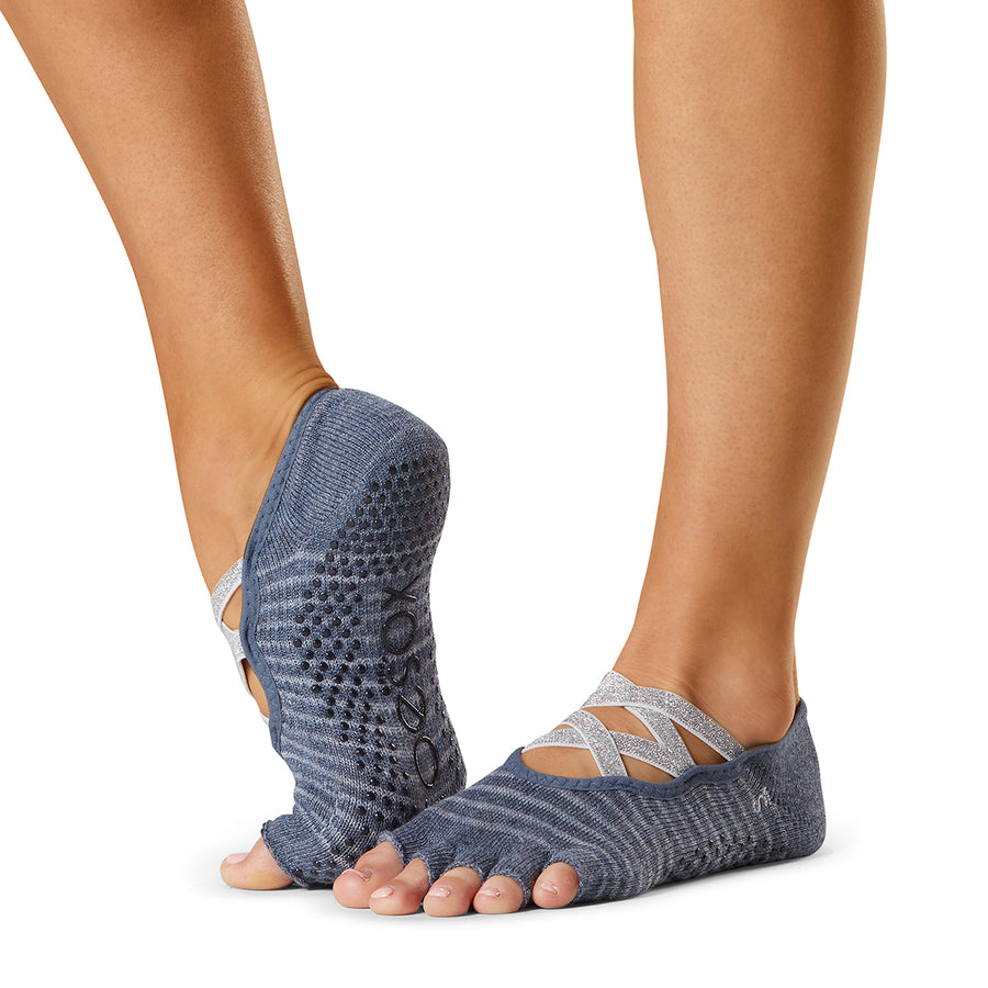Half Toe Elle Grip Socks * – ToeSox | Tavi | Vooray