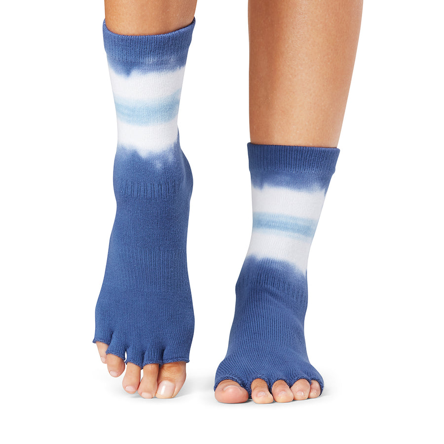 # Half Toe Crew Grip Socks | Socks > Crew | ToeSox – ToeSox | Tavi | Vooray