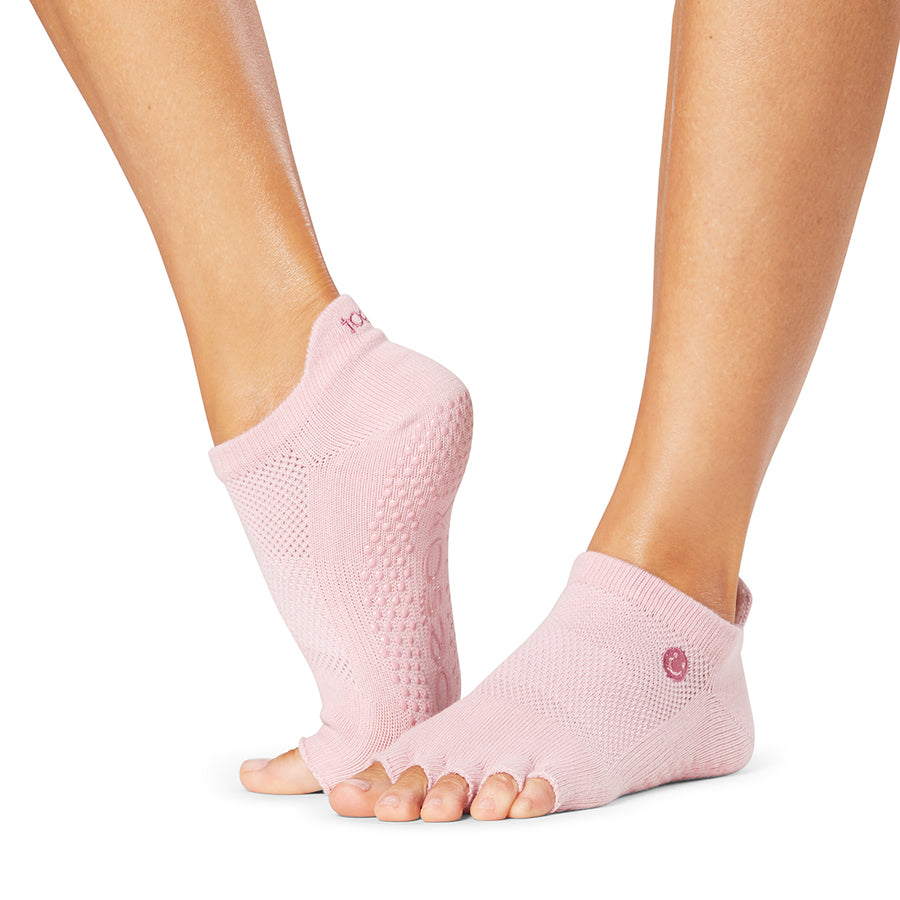 Half Toe Low Rise Grip Socks