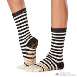 # Full Toe Crew Grip Socks * | Socks > Grip | ToeSox – ToeSox | Tavi | Vooray